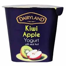 Dairyland Kiwi Apple Yoghurt 150G